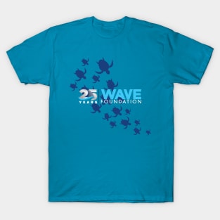 WAVE Foundation 25th Anniversary with Sea Turtles T-Shirt